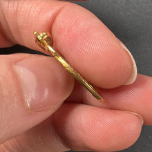 Load image into Gallery viewer, French 18K Yellow Gold Monogram Charm Pendant