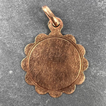 Load image into Gallery viewer, French Virgin Mary 18K Rose Gold Charm Pendant