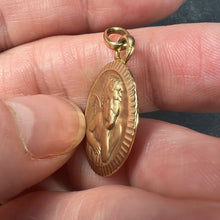 Load image into Gallery viewer, French Rafael’s Cherub 18K Rose Gold Charm Pendant