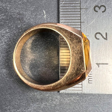 Load image into Gallery viewer, French Citrine 18 Karat Yellow Gold Tank Ring