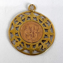 Load image into Gallery viewer, French Dropsy Madonna and Child 18K Yellow Rose Gold Charm Pendant