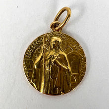 Load image into Gallery viewer, French Saint Oda 18K Yellow Gold Charm Pendant