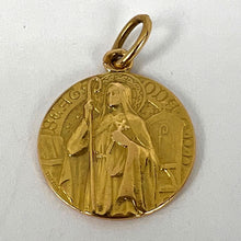 Load image into Gallery viewer, French Saint Oda 18K Yellow Gold Charm Pendant