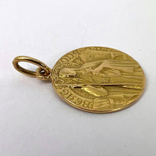 Load image into Gallery viewer, French Saint Oda 18K Yellow Gold Charm Pendant