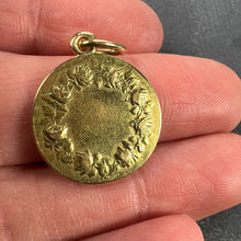 Load image into Gallery viewer, French Saint Oda 18K Yellow Gold Charm Pendant