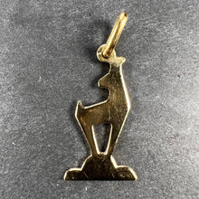 Load image into Gallery viewer, Deer 14K Yellow Gold Charm Pendant