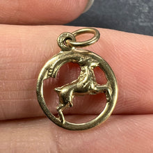 Load image into Gallery viewer, Capricorn Zodiac Goat 14K Gold Charm Pendant