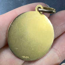 Load image into Gallery viewer, Madonna and Child of Coromoto Venezuela 18K Yellow Gold Pendant Medal