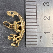 Load image into Gallery viewer, Italian Gondola Boat 18K Yellow Gold Charm Pendant