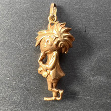 Load image into Gallery viewer, Cartoon Character 18K Yellow Gold Charm Pendant
