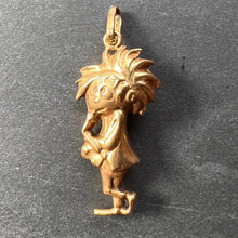 Load image into Gallery viewer, Cartoon Character 18K Yellow Gold Charm Pendant
