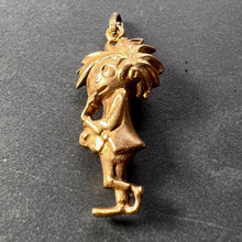 Load image into Gallery viewer, Cartoon Character 18K Yellow Gold Charm Pendant
