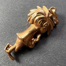 Load image into Gallery viewer, Cartoon Character 18K Yellow Gold Charm Pendant