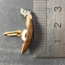 Load image into Gallery viewer, Gondola 18K Yellow Gold Charm Pendant