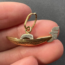 Load image into Gallery viewer, Gondola 18K Yellow Gold Charm Pendant