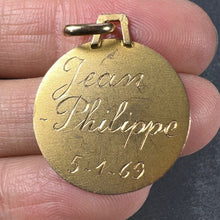 Load image into Gallery viewer, French 18K Yellow Gold Zodiac Capricorn Charm Pendant