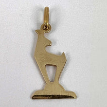 Load image into Gallery viewer, Deer 14K Yellow Gold Charm Pendant