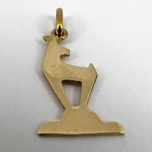 Load image into Gallery viewer, Deer 14K Yellow Gold Charm Pendant