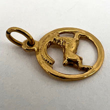 Load image into Gallery viewer, Capricorn Zodiac Goat 14K Gold Charm Pendant