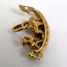 Load image into Gallery viewer, Italian Gondola Boat 18K Yellow Gold Charm Pendant