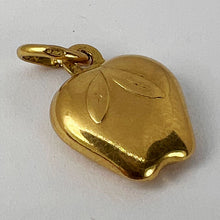 Load image into Gallery viewer, Apple 18K Yellow Gold Fruit Charm Pendant