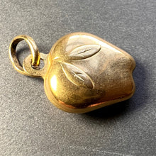Load image into Gallery viewer, Apple 18K Yellow Gold Fruit Charm Pendant