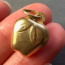 Load image into Gallery viewer, Apple 18K Yellow Gold Fruit Charm Pendant
