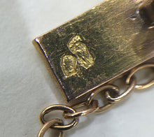 Load image into Gallery viewer, Pearl Ruby 18K Yellow Gold Link Bracelet, circa 1900