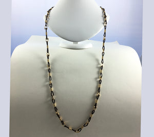 Boucheron Gold Leather 'Nautilus' Necklace