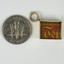 Load image into Gallery viewer, 9K Yellow Gold British Ten Shillings Emergency Funds Charm Pendant