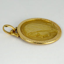 Load image into Gallery viewer, French 18K Yellow Gold Virgin Mary Charm Pendant Medal