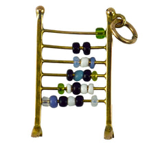 Load image into Gallery viewer, 9K Yellow Gold Abacus Charm Pendant
