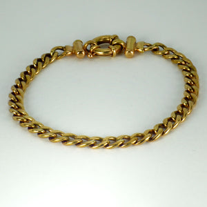 9 Karat Yellow Gold Link Bracelet