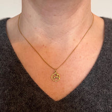 Load image into Gallery viewer, Capricorn Zodiac Goat 14K Gold Charm Pendant