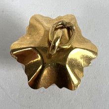 Load image into Gallery viewer, Vintage Italian 18K Yellow Gold Rock Crystal Quartz Storm Lantern Charm Pendant
