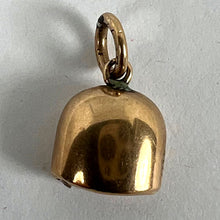 Load image into Gallery viewer, Antique 9K Rose Gold Cow Bell Charm Pendant
