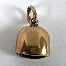 Load image into Gallery viewer, Antique 9K Rose Gold Cow Bell Charm Pendant
