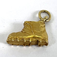 Load image into Gallery viewer, Lucky Old Boot 18K Yellow Gold Good Luck Charm Pendant

