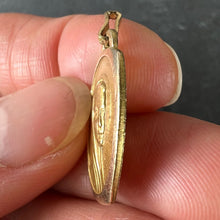 Load image into Gallery viewer, French Virgin Mary Rolled 18K Yellow Gold Filled FIX Charm Pendant
