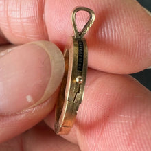 Load image into Gallery viewer, French Giant Spring Ring Closure 18K Rose Gold Charm Pendant Connector
