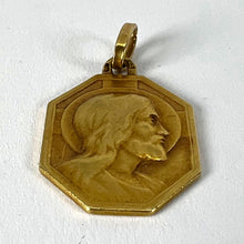 Load image into Gallery viewer, French Art Deco Paul Brandt 18K Yellow Gold Jesus Christ Medal Charm Pendant
