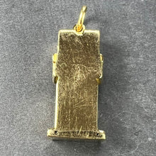 Load image into Gallery viewer, Large French Capricorn Zodiac Starsign 18K Yellow Gold Charm Pendant
