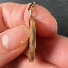 Load image into Gallery viewer, Antique French Virgin Mary 18K Rose Gold Medal Pendant
