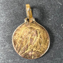 Load image into Gallery viewer, French Virgin Mary Rolled 18K Yellow Gold Filled Charm Pendant
