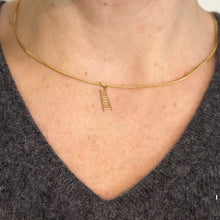 Load image into Gallery viewer, Vintage Small 18K Yellow Gold Climb The Ladder Charm Pendant
