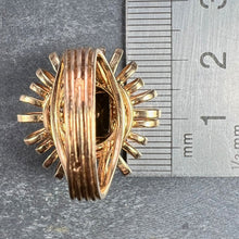 Load image into Gallery viewer, 8.42 Carat Citrine 18 Karat Yellow Gold Retro Spring Cocktail Ring
