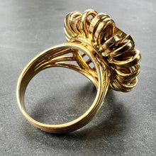 Load image into Gallery viewer, 8.42 Carat Citrine 18 Karat Yellow Gold Retro Spring Cocktail Ring
