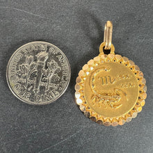 Load image into Gallery viewer, French Perroud Large Scorpio Zodiac Starsign 18K Yellow Gold Charm Pendant
