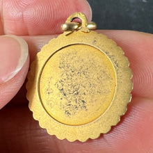 Load image into Gallery viewer, French Perroud Large Scorpio Zodiac Starsign 18K Yellow Gold Charm Pendant

