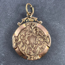 Load image into Gallery viewer, Rolled 9K Yellow Gold Locket Charm Pendant
